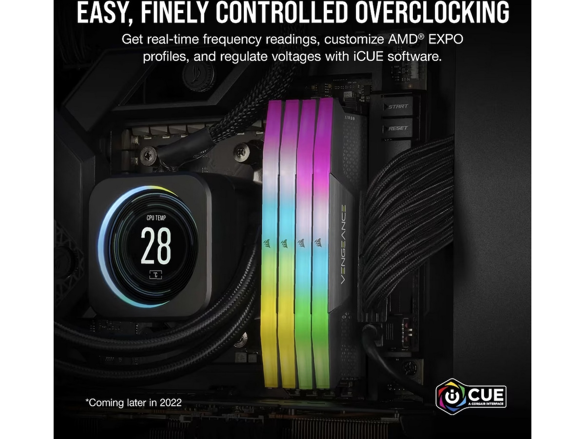 Corsair Vengeance RGB DDR5 6000MHz 64GB Minne