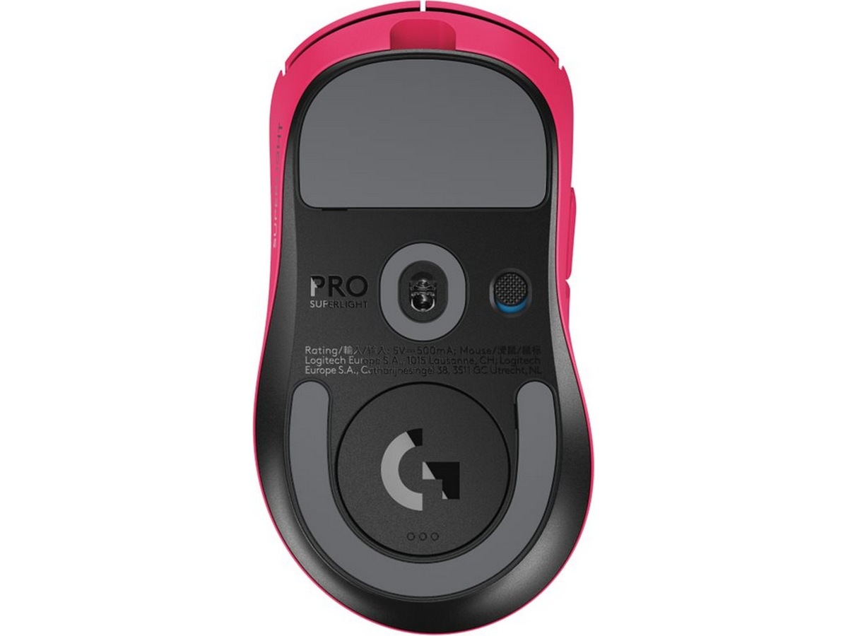 Logitech Pro X Superlight 2 DEX Trådlös Gamingmus (rosa) Gamingmus