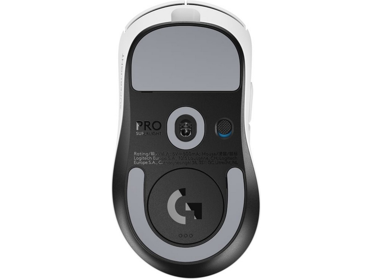 Logitech Pro X Superlight 2 DEX Trådlös Gamingmus (vit) Gamingmus