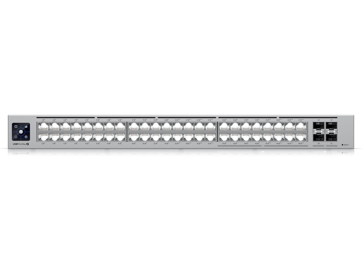 Ubiquiti UniFi Pro Max 48 PoE Switch Switchar