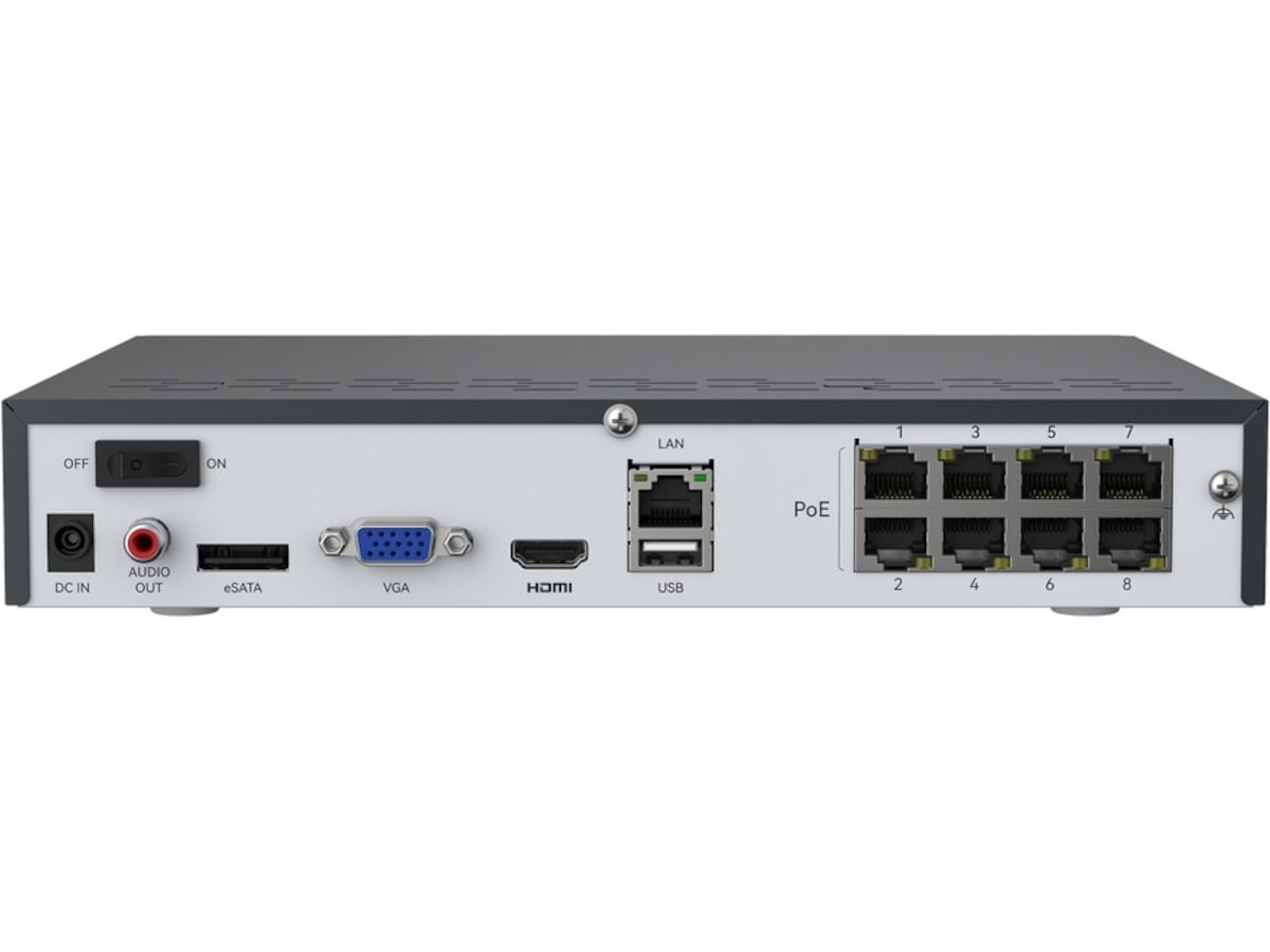 Reolink NVS8 8-Channel NVR + 2TB HDD Övervakningskamera
