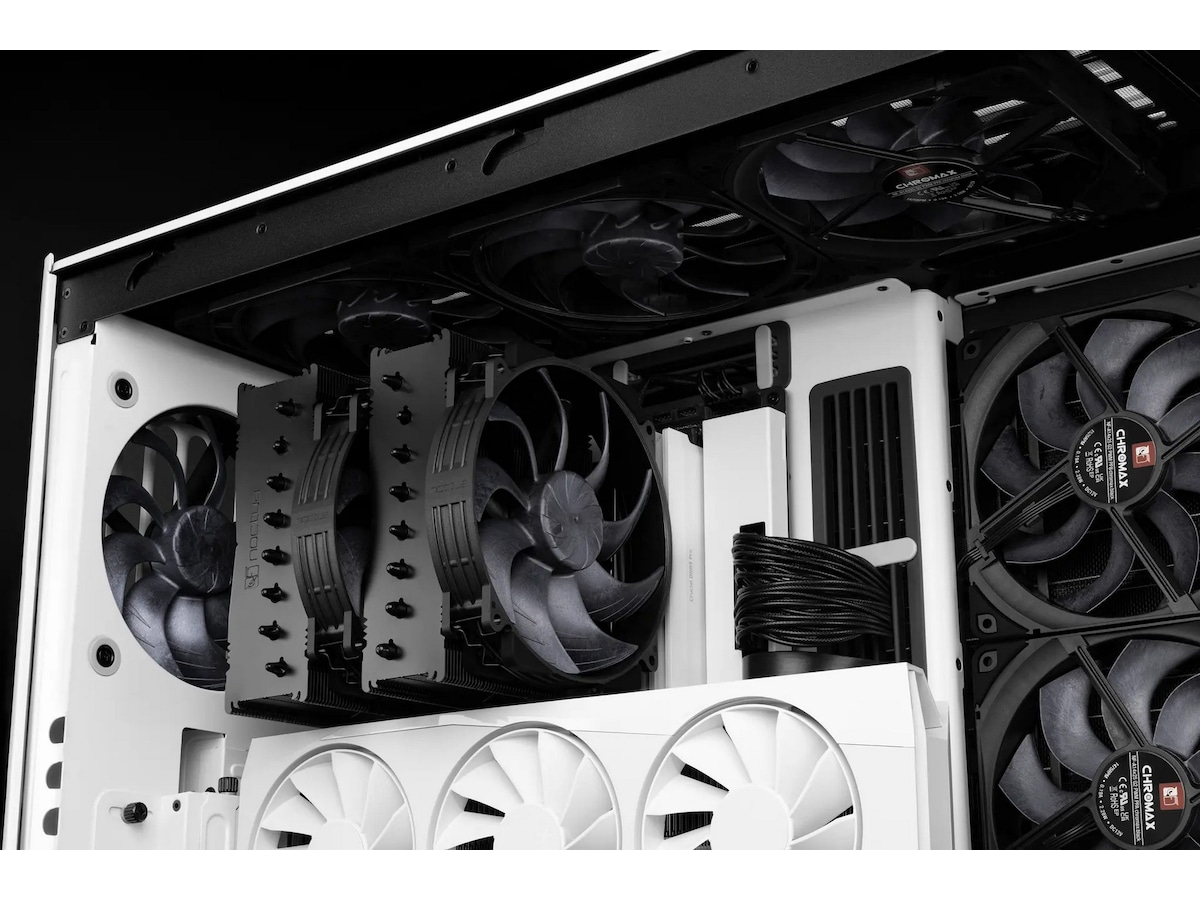Noctua NF-A14x25r G2 PWM chromax.black Fläkt Fläkt