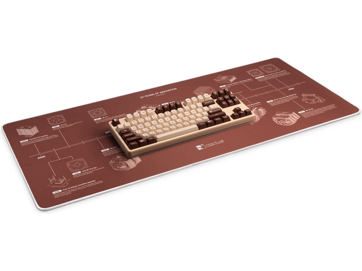 Noctua NP-DM3 20-års jubileum skrivbordsmatta Gamingmusmatta