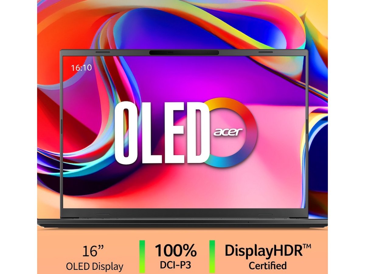 Acer Aspire 16 AI 16" WUXGA OLED Copilot+ PC Datorer - Bärbara / laptop