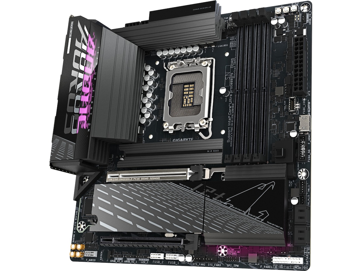 Gigabyte B860M AORUS ELITE WIFI6E moderkort Intel Socket