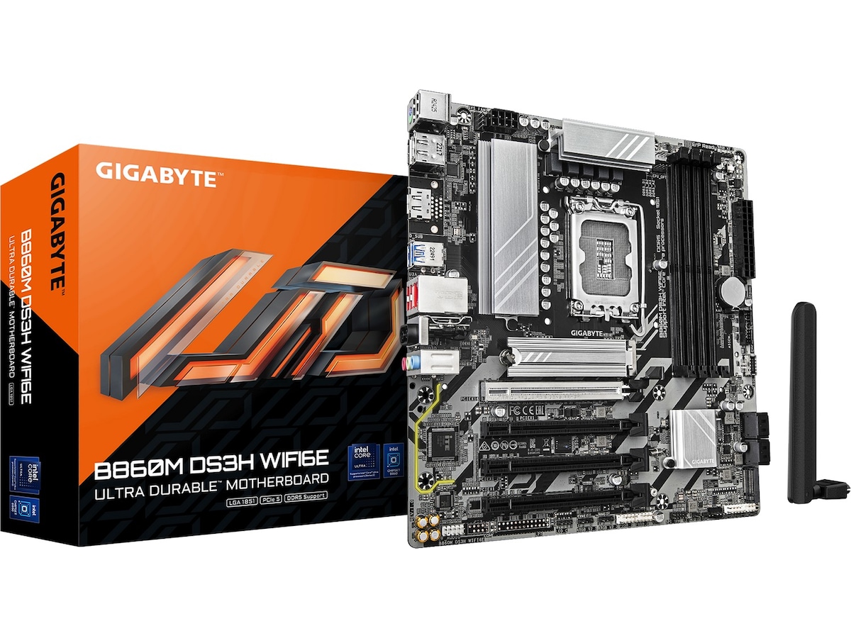 Gigabyte B860M DS3H WIFI6E moderkort