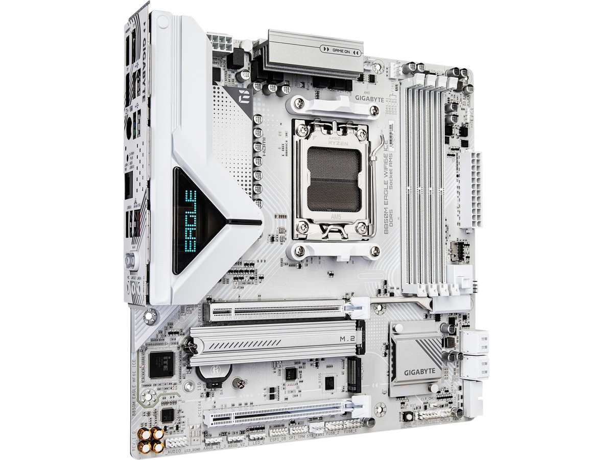 Gigabyte B850M EAGLE WIFI6E ICE Moderkort AMD Socket