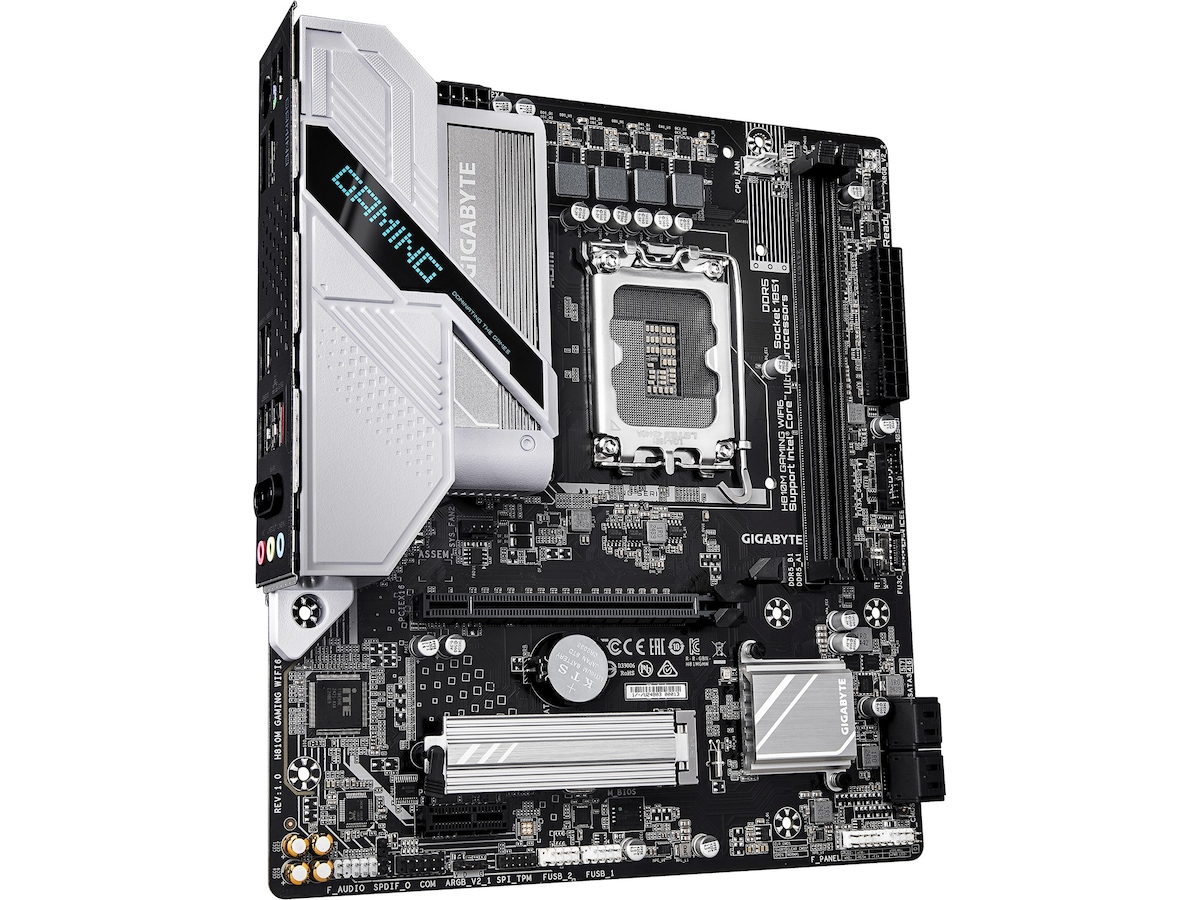 Gigabyte H810M S2H moderkort Intel Socket