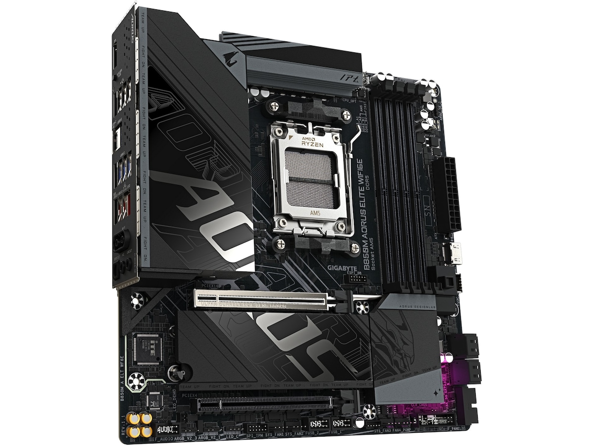 Gigabyte B850M AORUS ELITE WIFI6E Moderkort AMD Socket