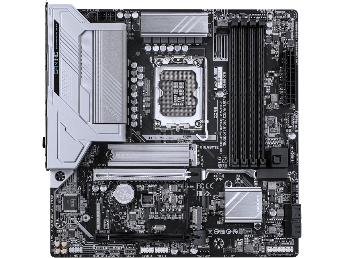 Gigabyte B860M GAMING X WIFI6E moderkort Intel Socket