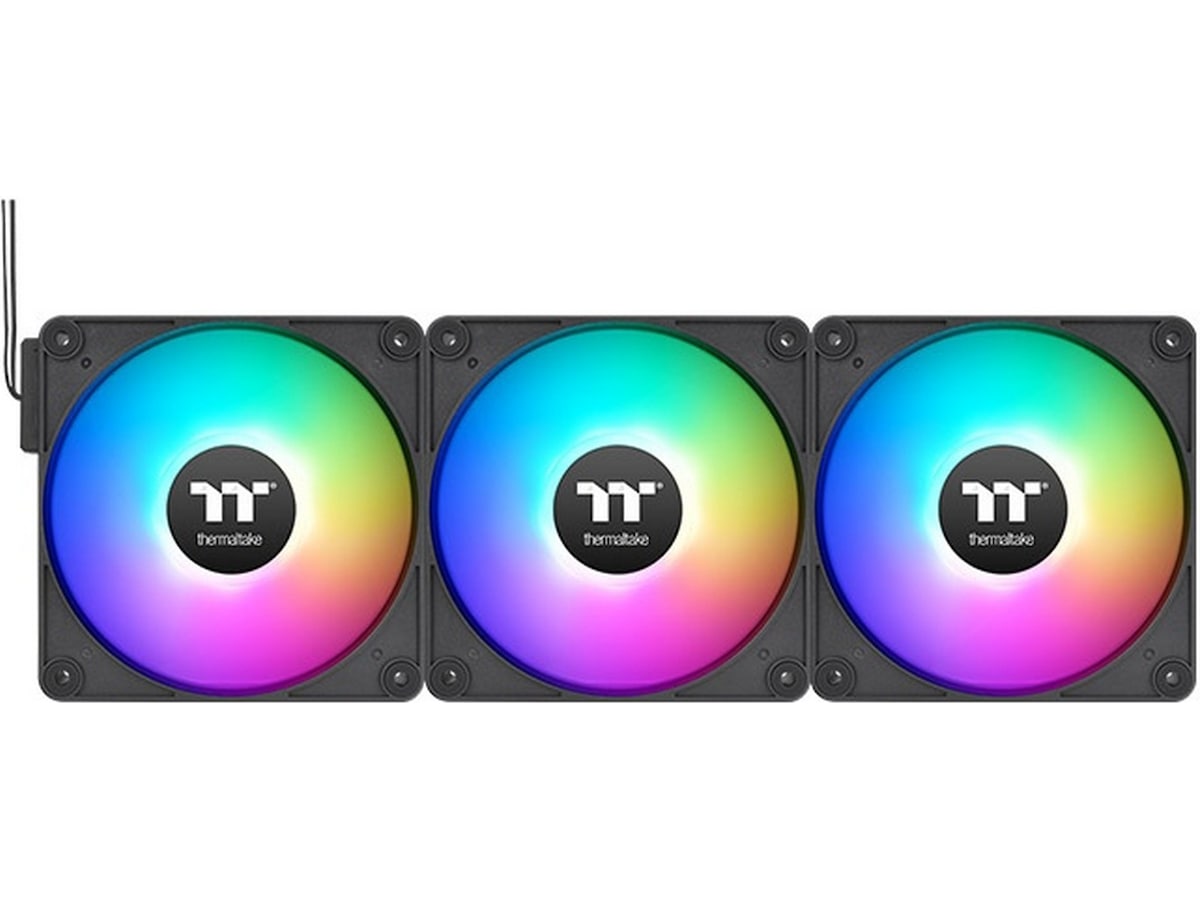 Thermaltake CT120 EX ARGB Sync Fläkt 3-pack (svart) Fläkt