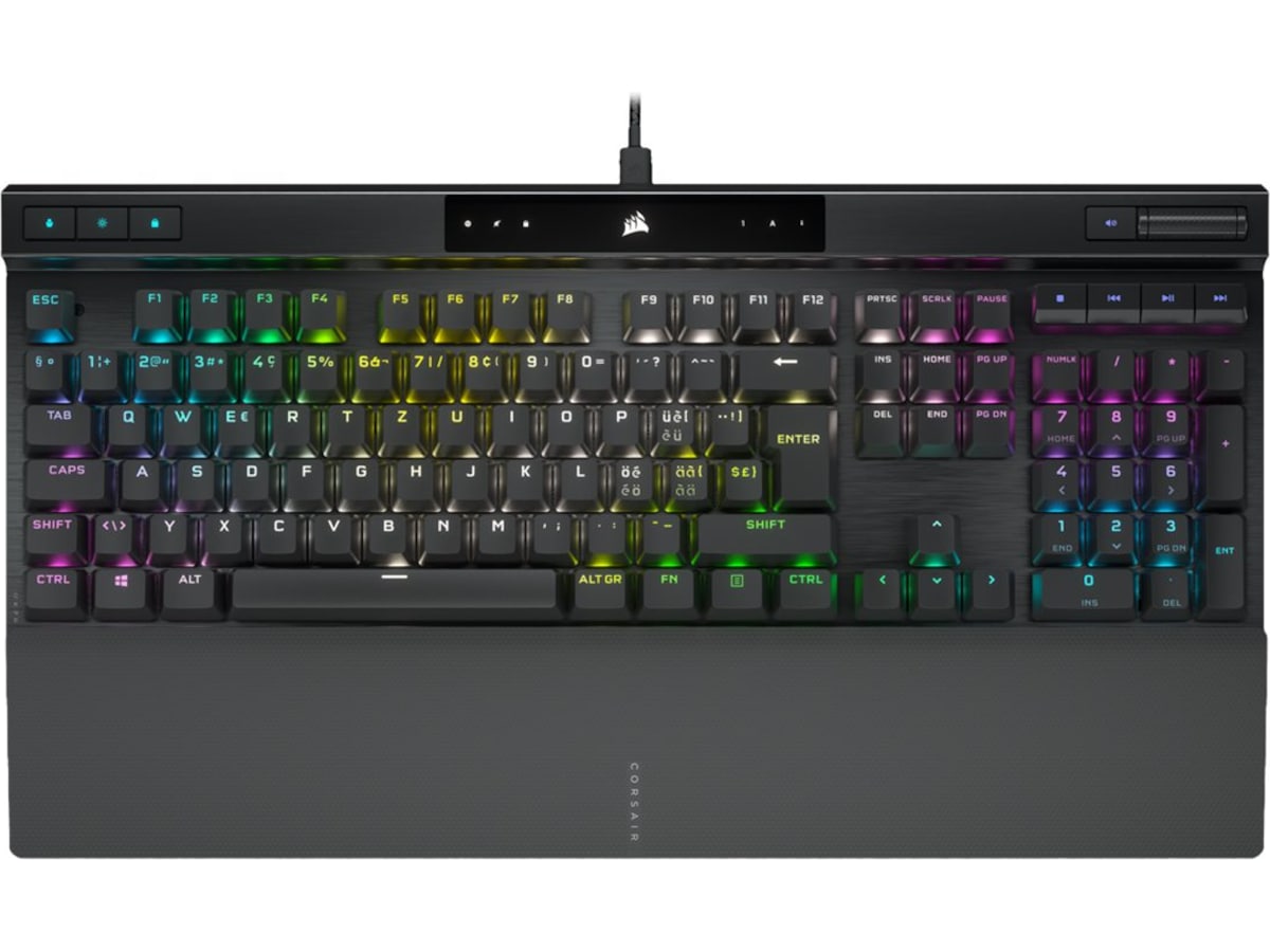 Corsair K70 RGB Pro Gamingtangentbord (svart) Gamingtangentbord