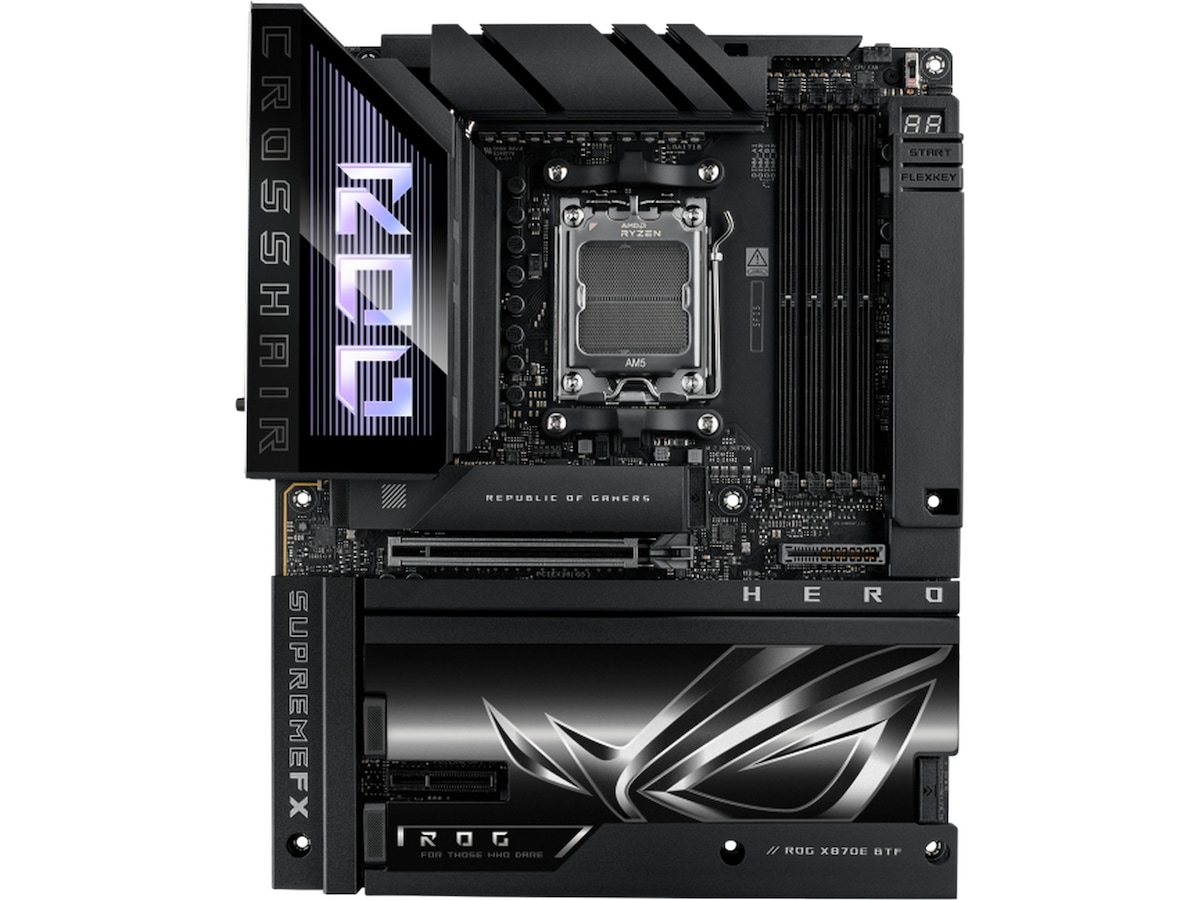 Asus ROG Crosshair X870E Hero BTF moderkort AMD Socket