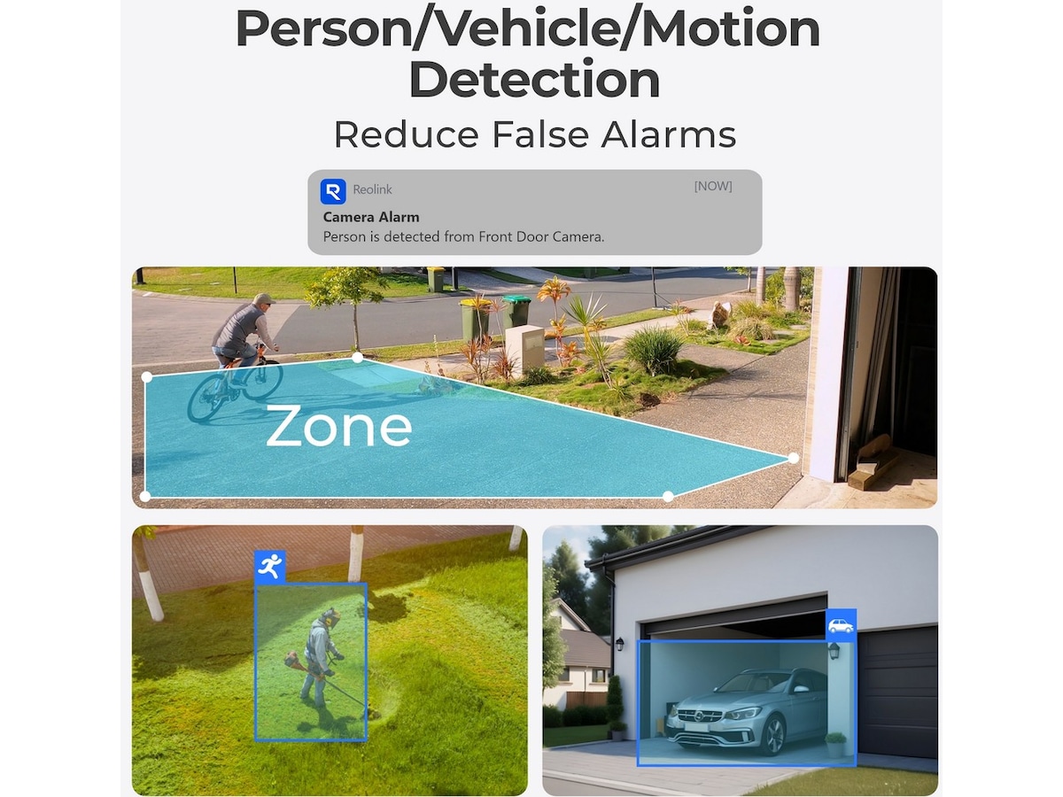 Reolink Video Doorbell WiFi (svart) Ringklockor