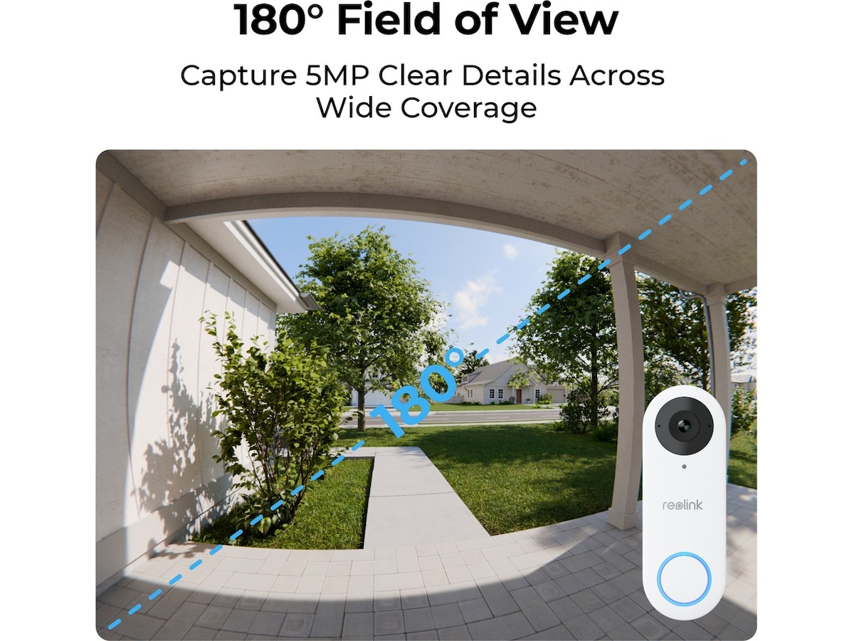 Reolink Video Doorbell WiFi (svart) Ringklockor