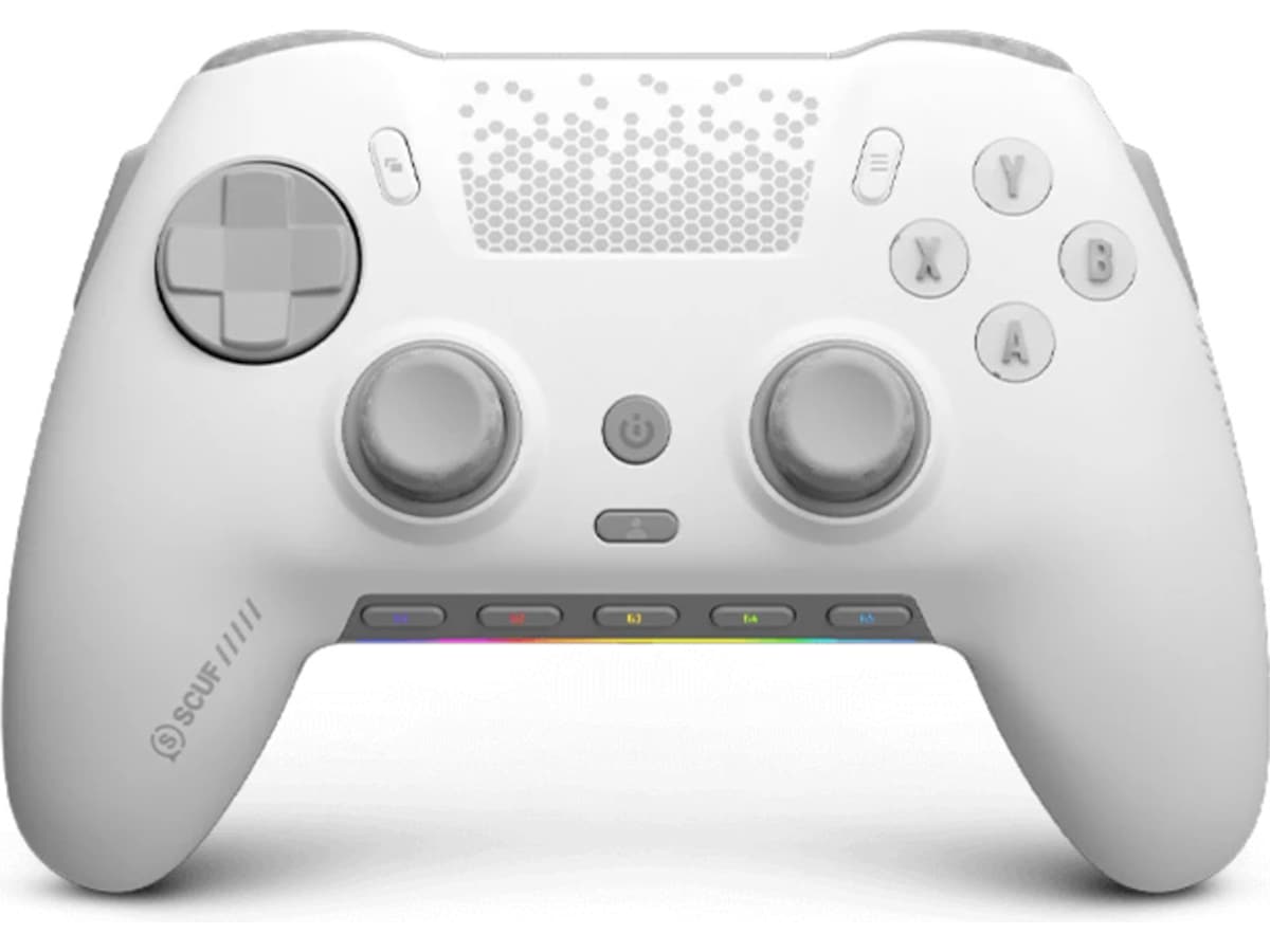 Scuf Envision Pro trådlös PC-kontroller (vit) Tillbehör till spelkonsoler