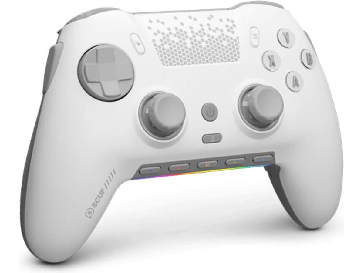 Scuf Envision Pro trådlös PC-kontroller (vit) Tillbehör till spelkonsoler