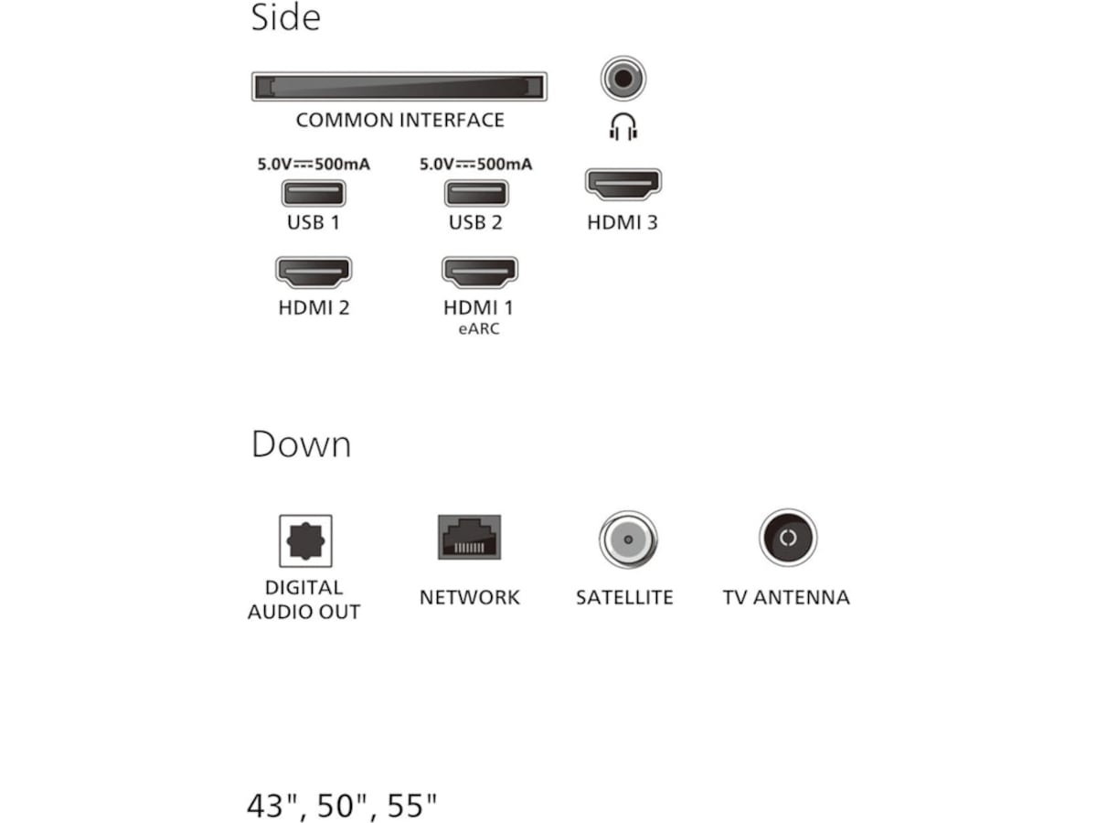 Philips 55" PUS7000/12 4K LED Smart TV (2025) + soundbar 60 - 69 tums TV