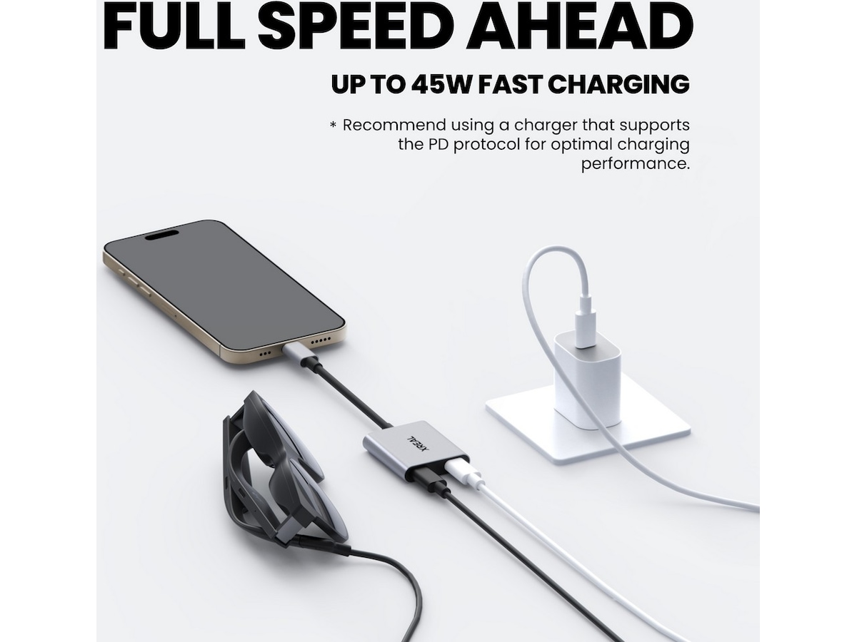 XREAL Hub USB-strömhubb XR/AR-tillbehör