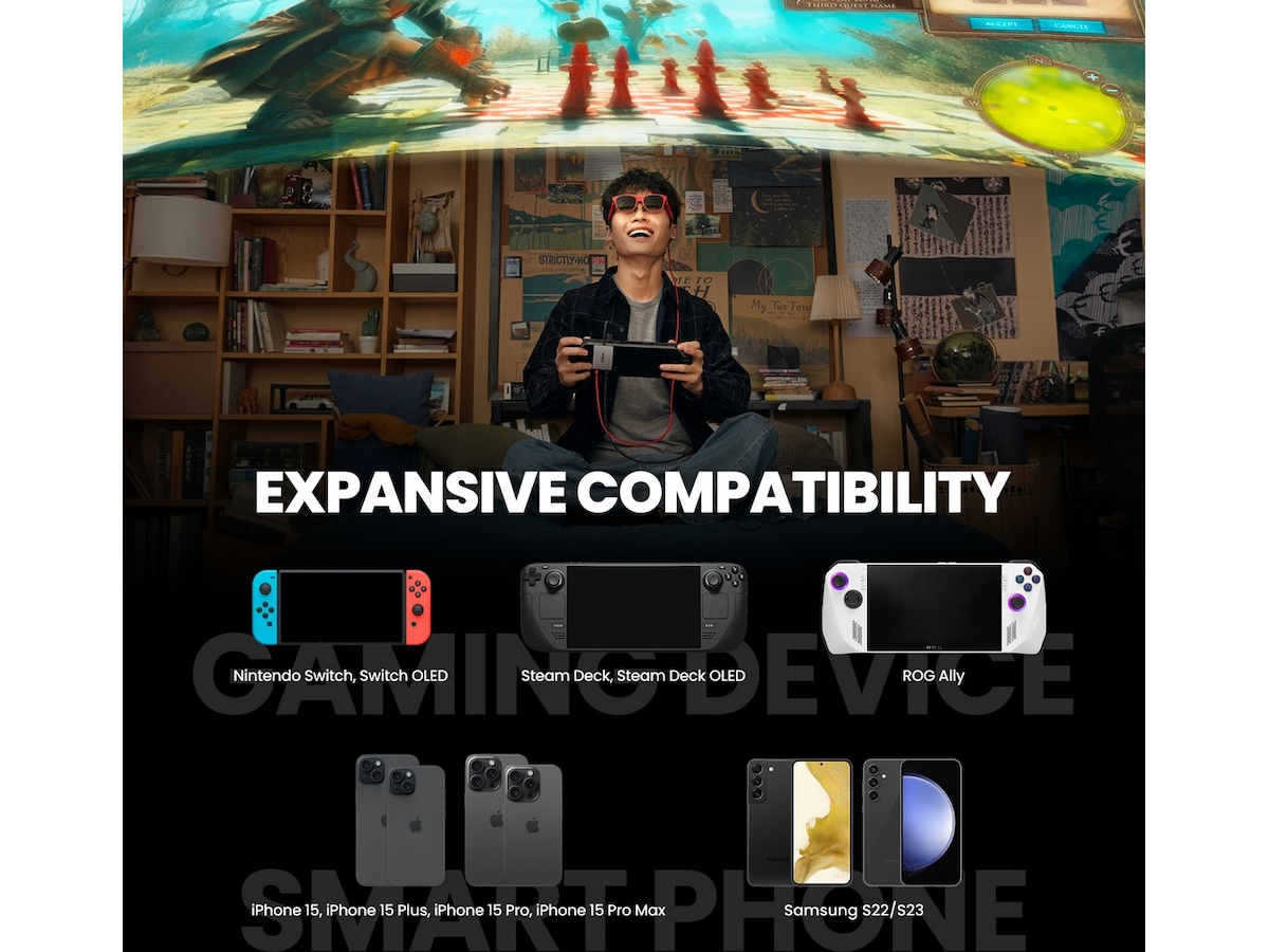 XREAL Hub USB-strömhubb XR/AR-tillbehör