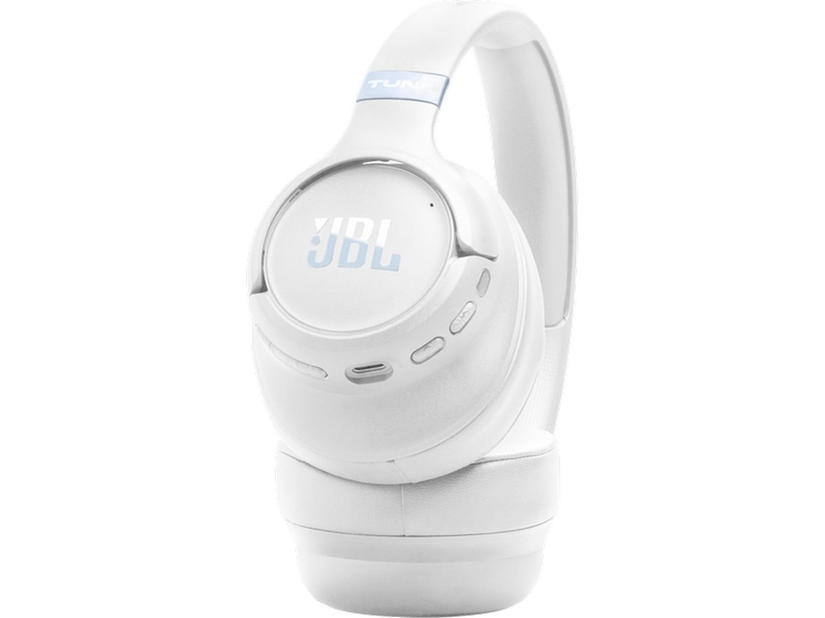 JBL Tune 780NC trådlösa hörlurar, Over-Ear (vit) Hörlurar