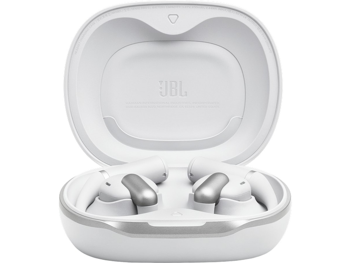 JBL Sense Pro Trådlösa öronsnäckor, Open-ear (vit) In-ear hörlurar
