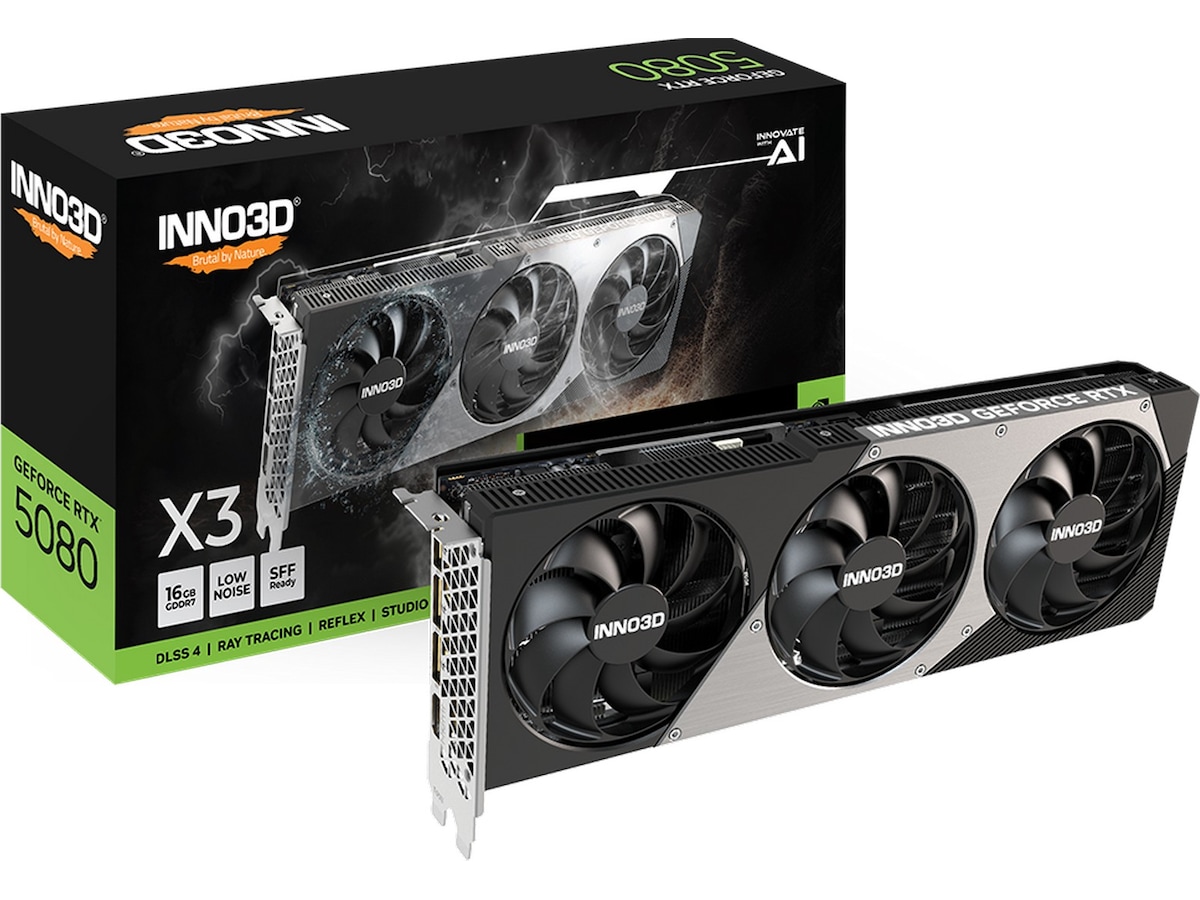INNO3D GeForce RTX 5080 X3 Grafikkort