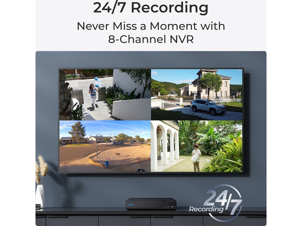 Reolink NVS8-5MD4 övervakningssystem Övervakningskamera