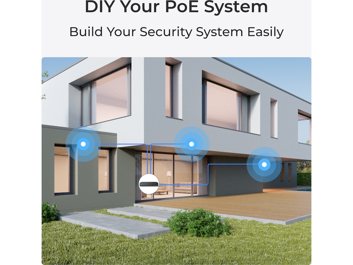 Reolink NVS8-5MD4 övervakningssystem Övervakningskamera