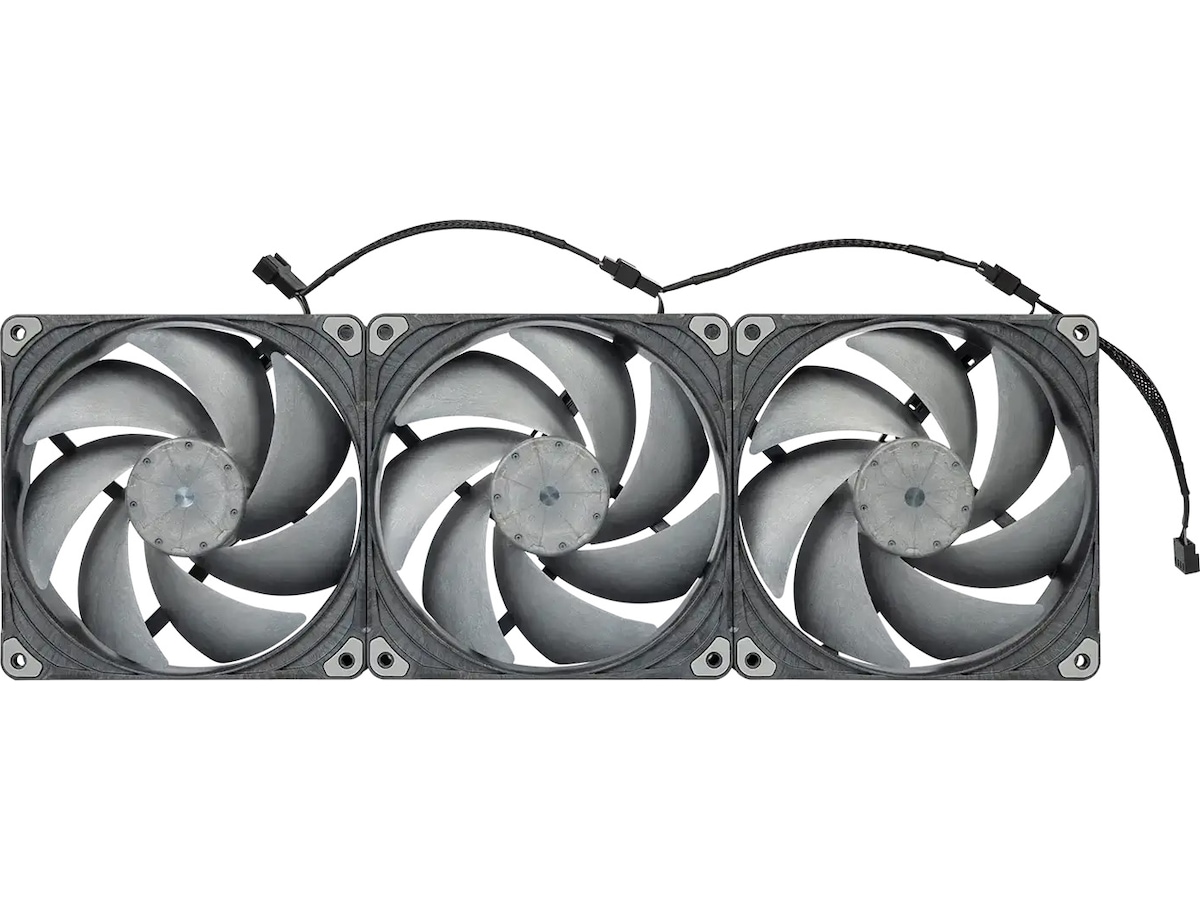 Phanteks T30 140mm fläkt PWM trippelläge premium 3-pack Fläkt