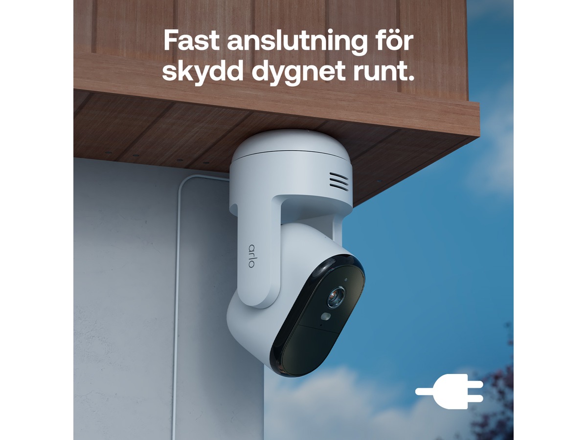 Arlo Essential 3 övervakningskamera HD PTZ 2-pack Övervakningskamera