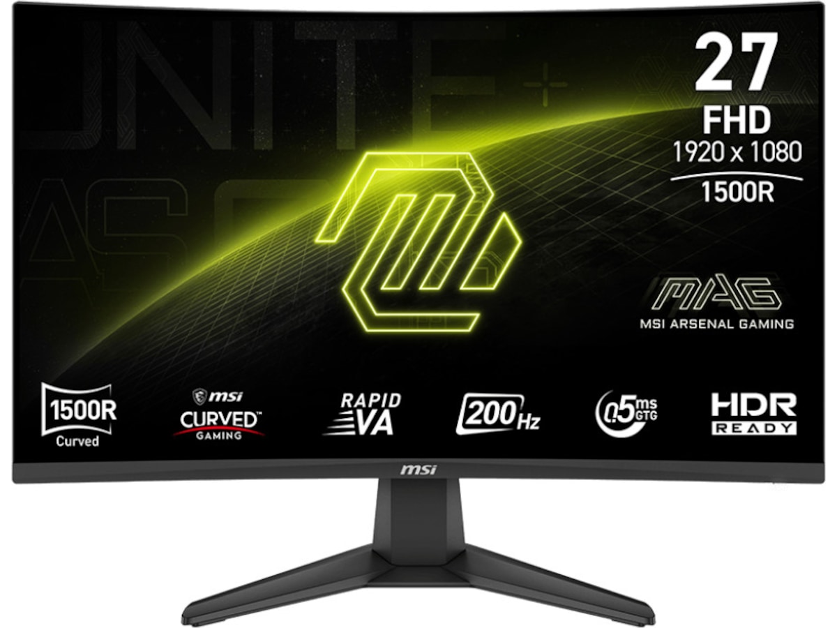 MSI MAG 276CF E20 curved gamingskärm 27" Gamingskärmar