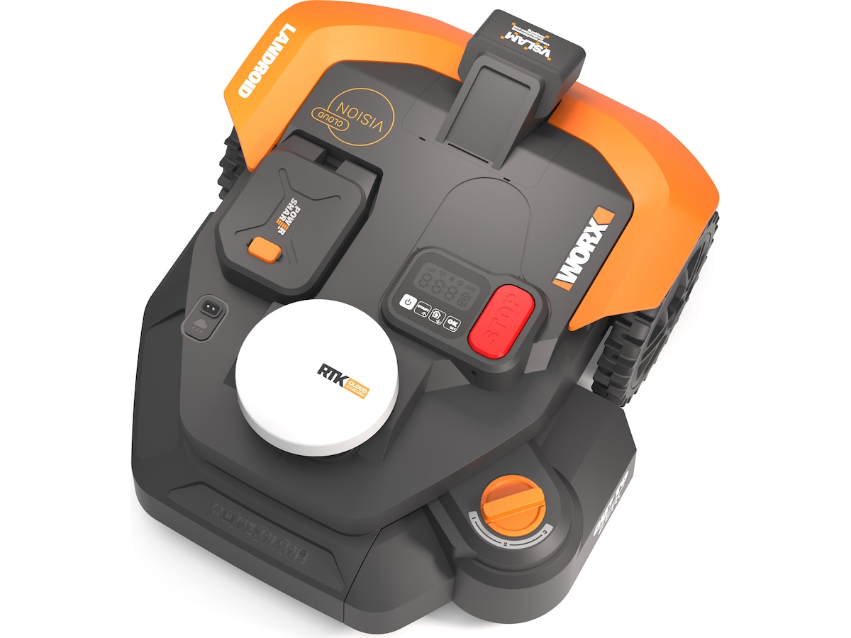 Worx WR318E Landroid Vision Cloud 1800m² Robotgräsklippare