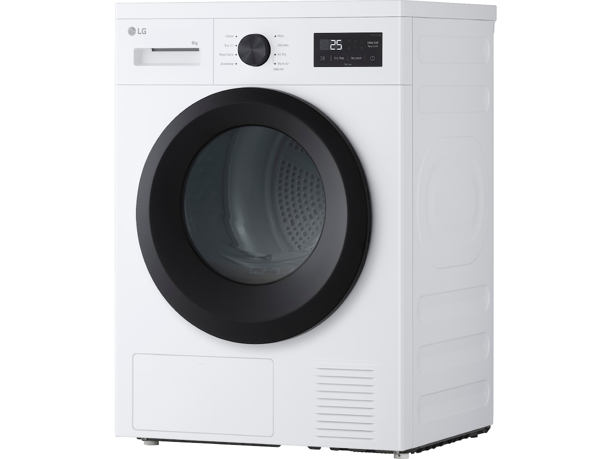 LG F4A1009NWKB tvättmaskin (vit) + torktumlare Tvättmaskin