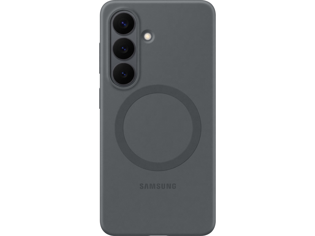 Samsung Galaxy S26 magnetiskt silikonfodral (svart) Mobilskal