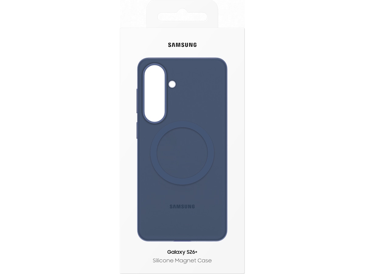 Samsung Galaxy S26+ Magnet silikonfodral (blue violet) Mobilskal