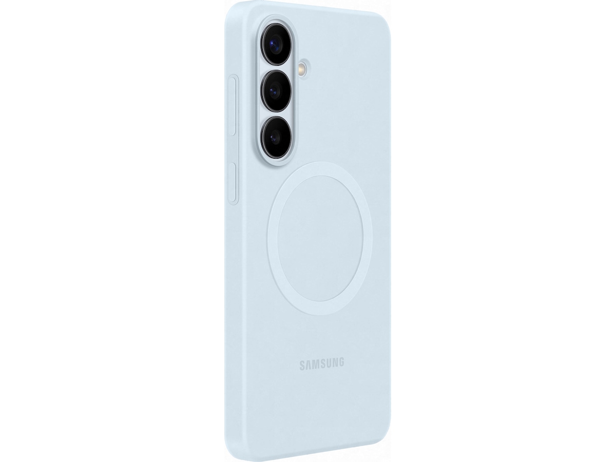 Samsung Galaxy S26+ Magnet silikonfodral (light blue) Mobilskal