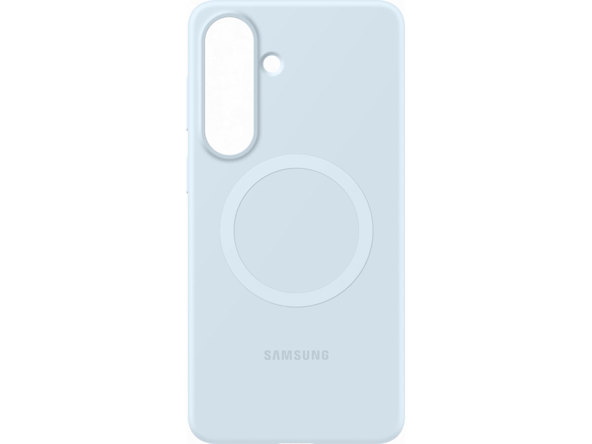 Samsung Galaxy S26+ Magnet silikonfodral (light blue) Mobilskal