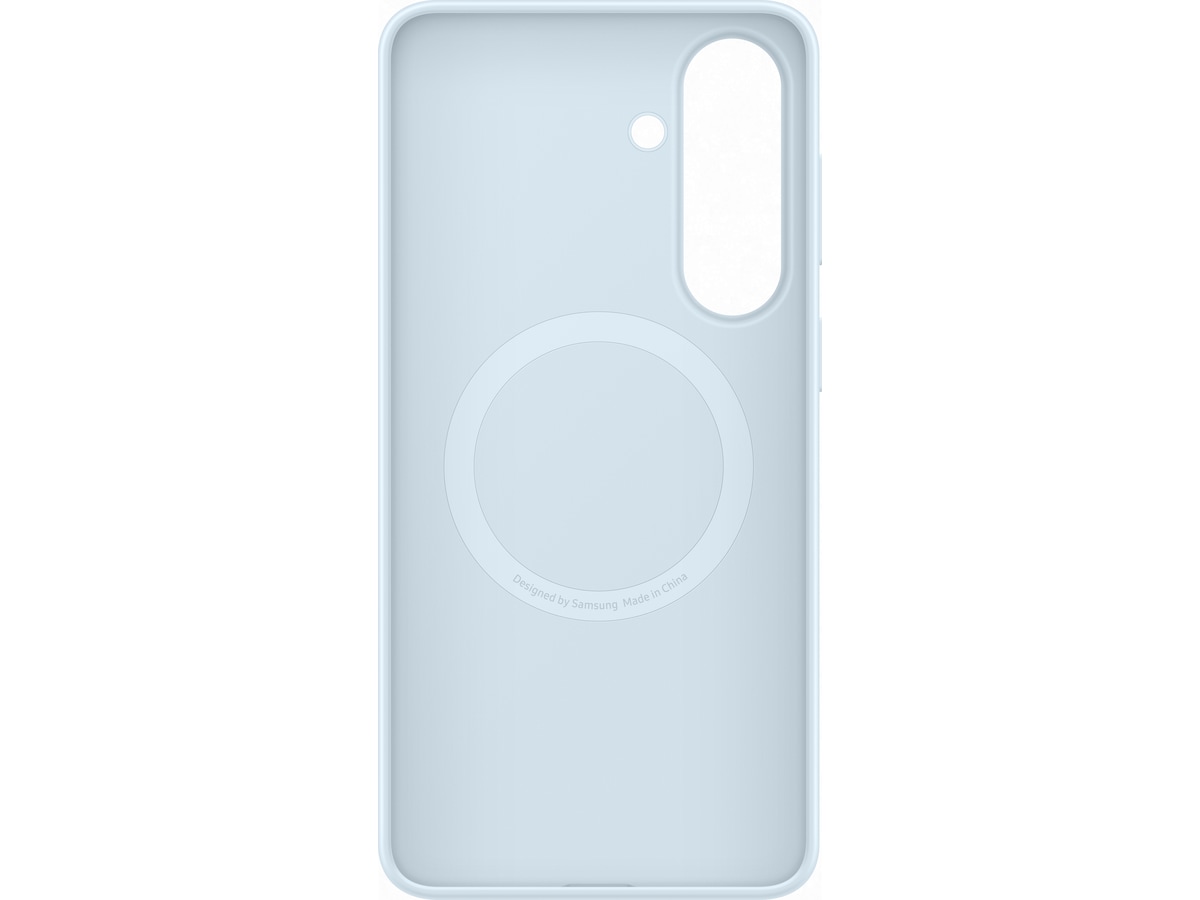 Samsung Galaxy S26+ Magnet silikonfodral (light blue) Mobilskal