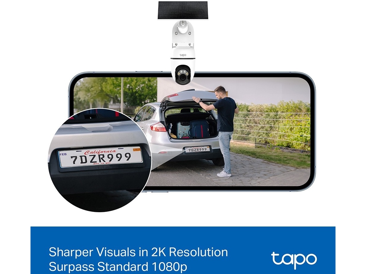 TP-Link Tapo C610 KIT övervakningskamera, solcellsdriven Övervakningskamera