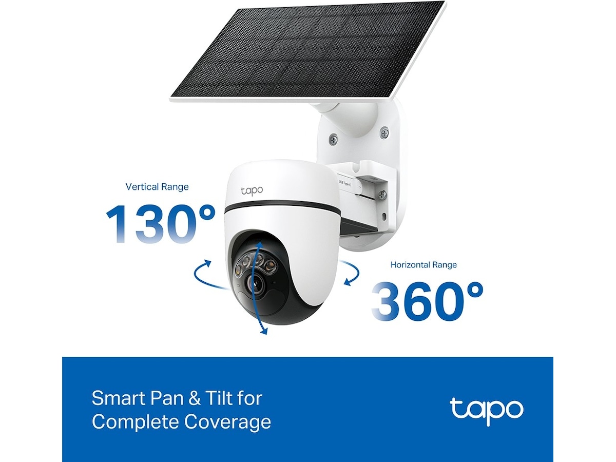 TP-Link Tapo C610 KIT övervakningskamera, solcellsdriven Övervakningskamera