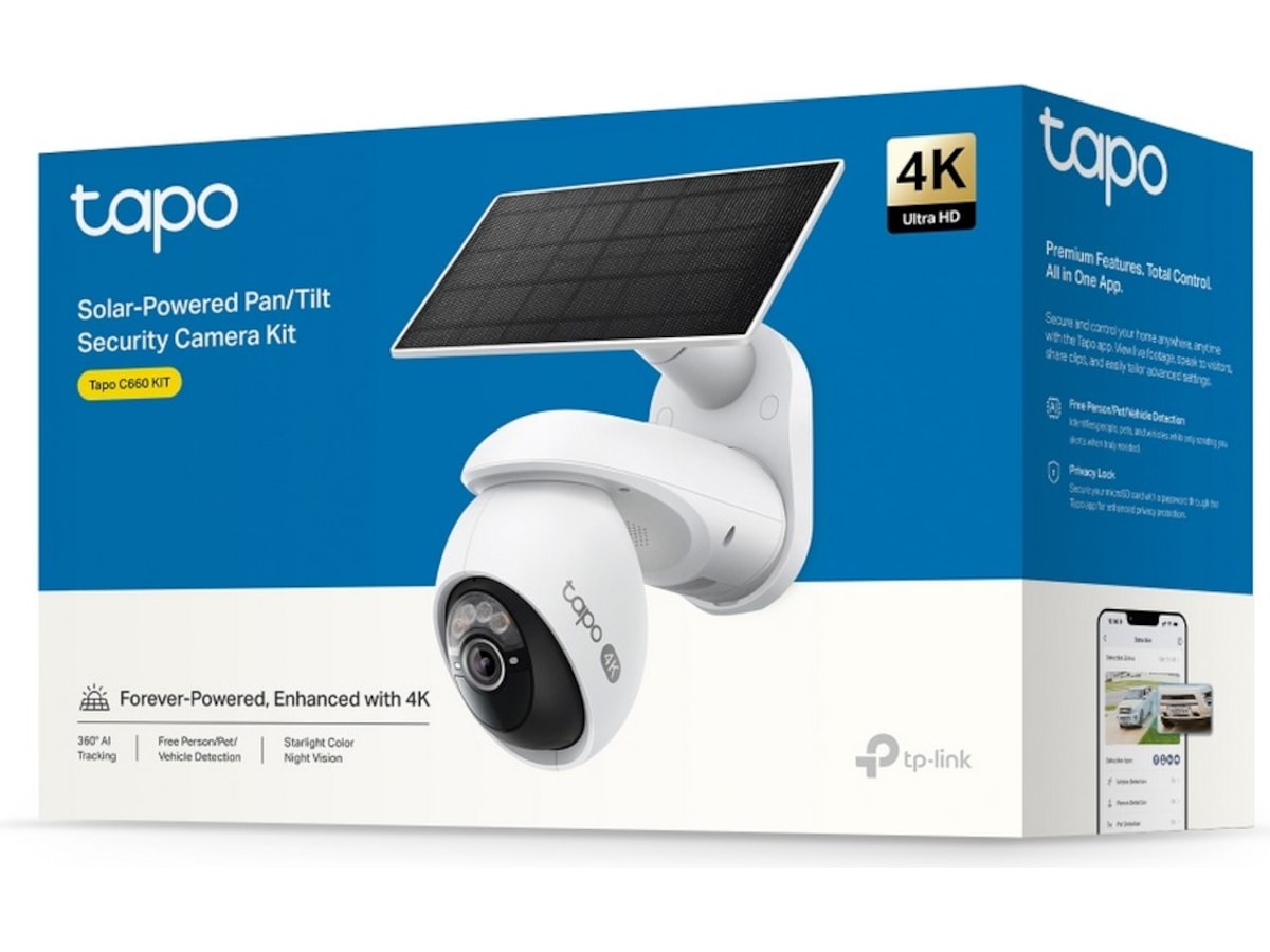 TP-Link Tapo C660 KIT övervakningskamera solcellsdriven Övervakningskamera