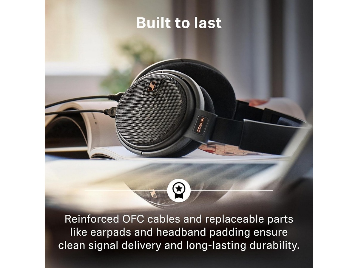 Sennheiser HD660S 2 öppna hörlurar, over-ear (svart) Hörlurar
