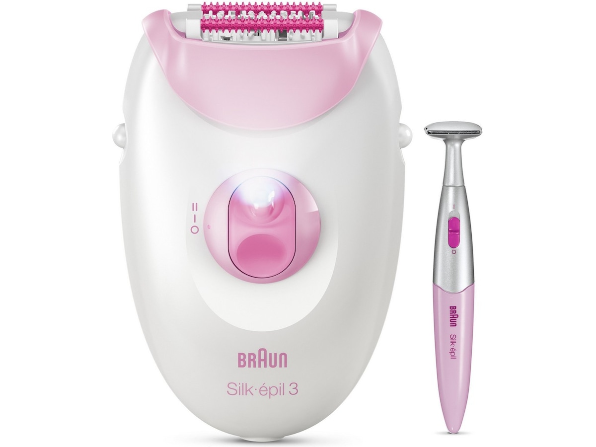 Braun Silk·épil 3 epilator (rosa) Epilator & IPL-hårborttagning