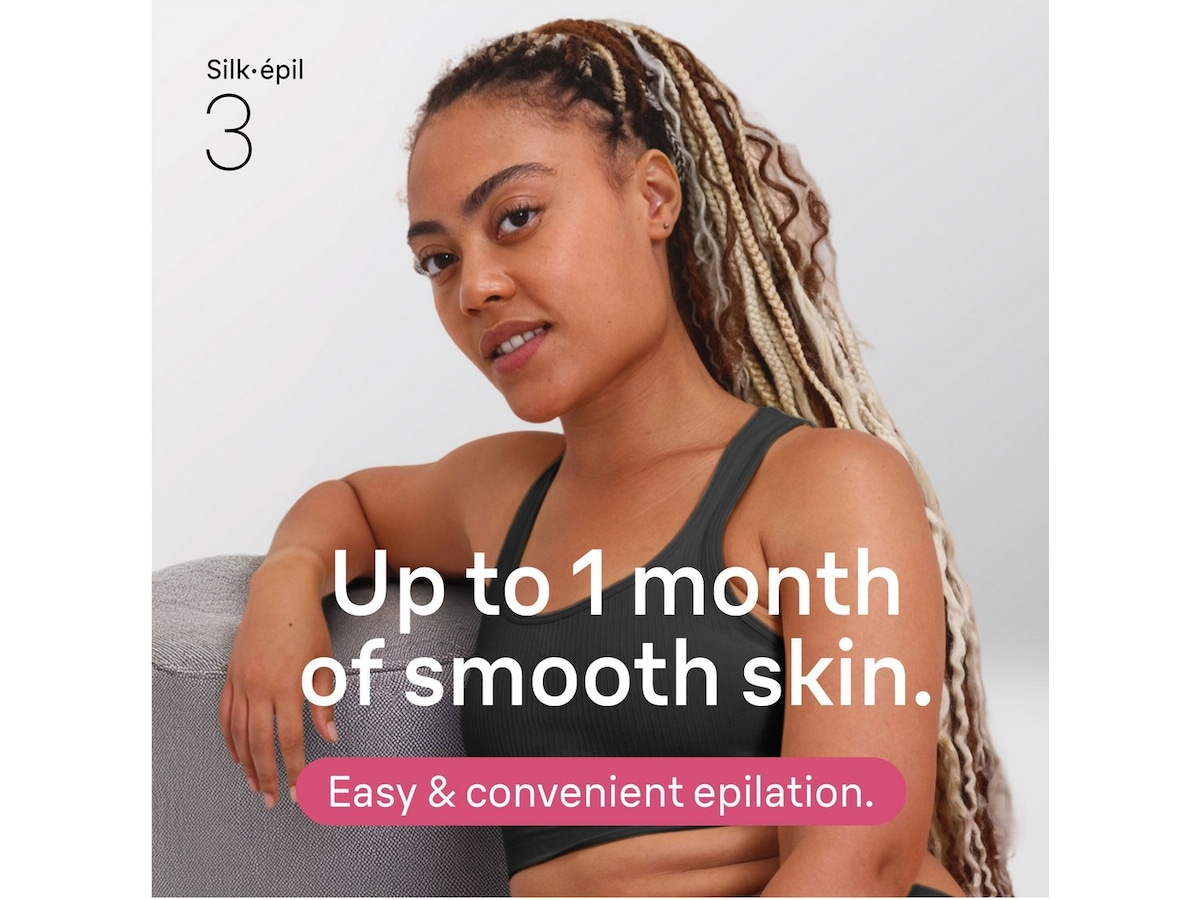 Braun Silk·épil 3 epilator (rosa) Epilator & IPL-hårborttagning