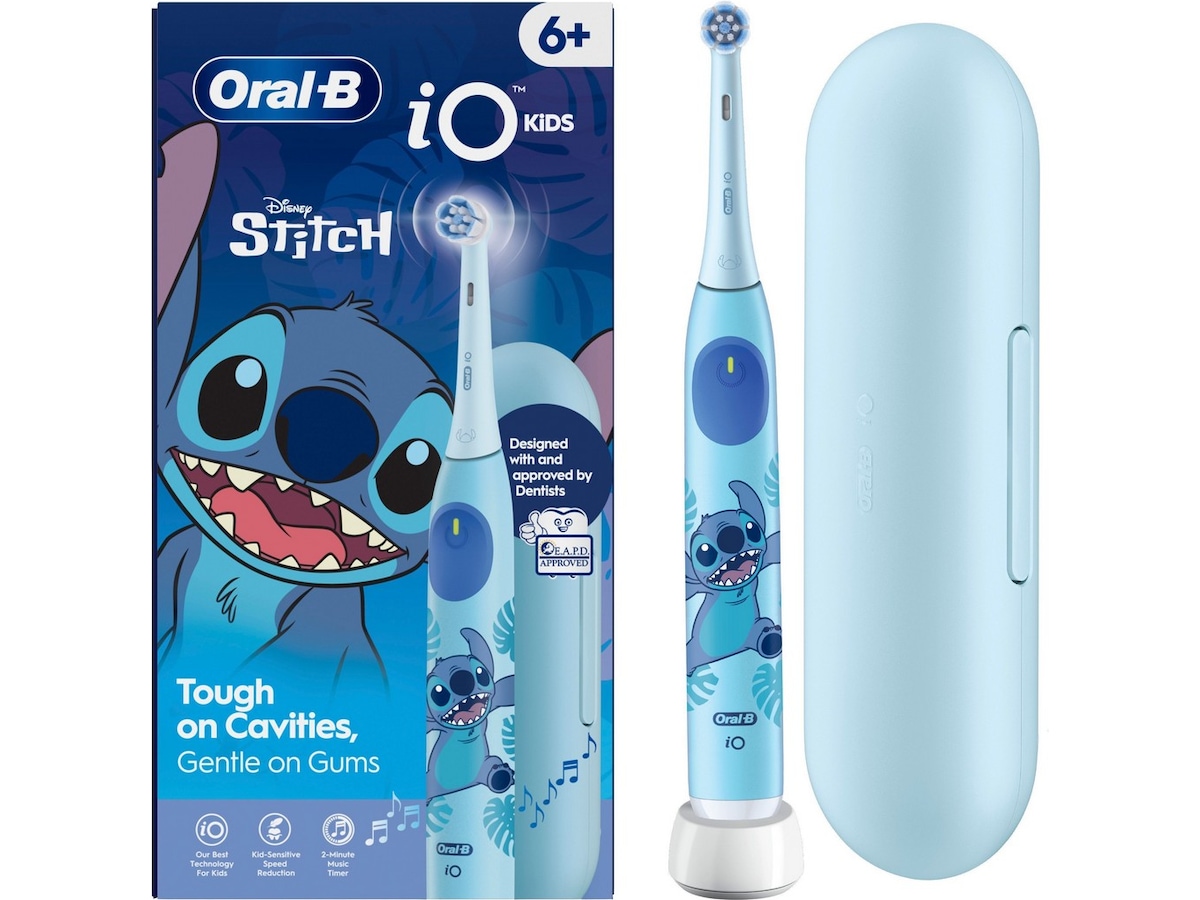 Oral-B iO 6+ Kids Disney Stitch elektrisk tandborste Eltandborste