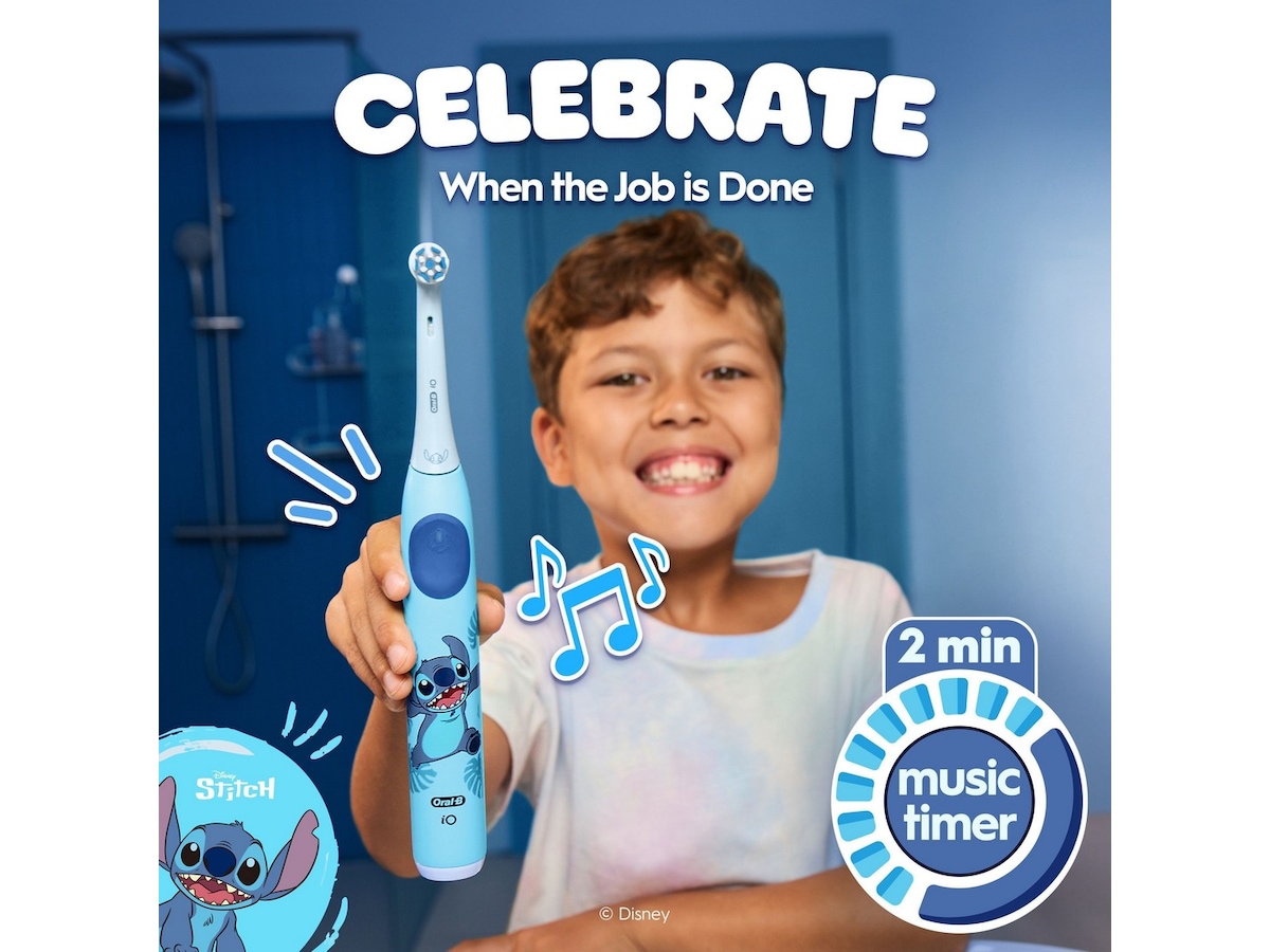 Oral-B iO 6+ Kids Disney Stitch elektrisk tandborste Eltandborste