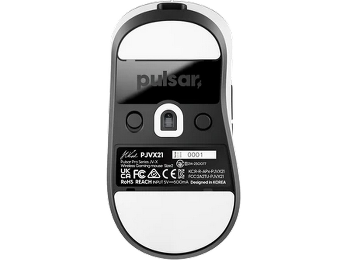 Pulsar Pro Series JV-X gamingmus medium (vit) Gamingmus