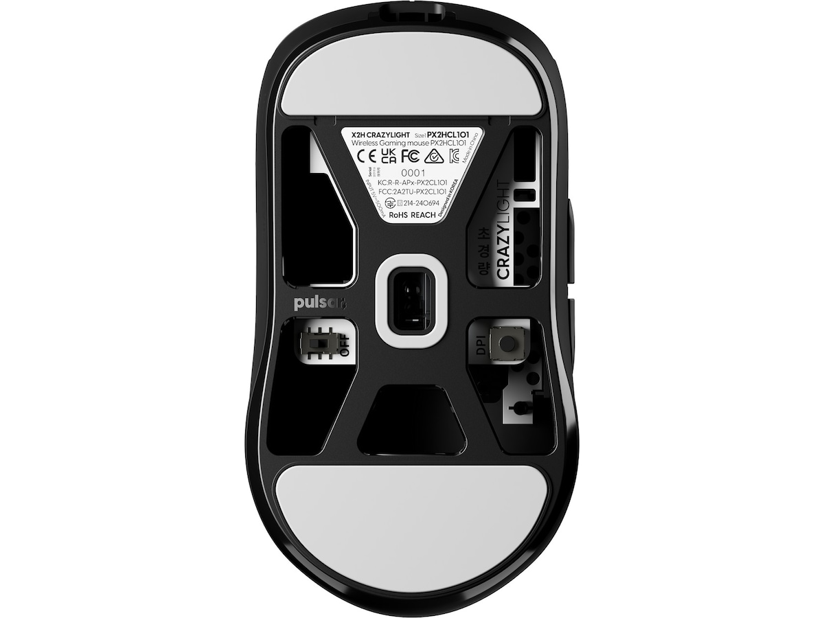 Pulsar X2H CRAZYLIGHT Mini trådlös gamingmus (jet black) Gamingmus