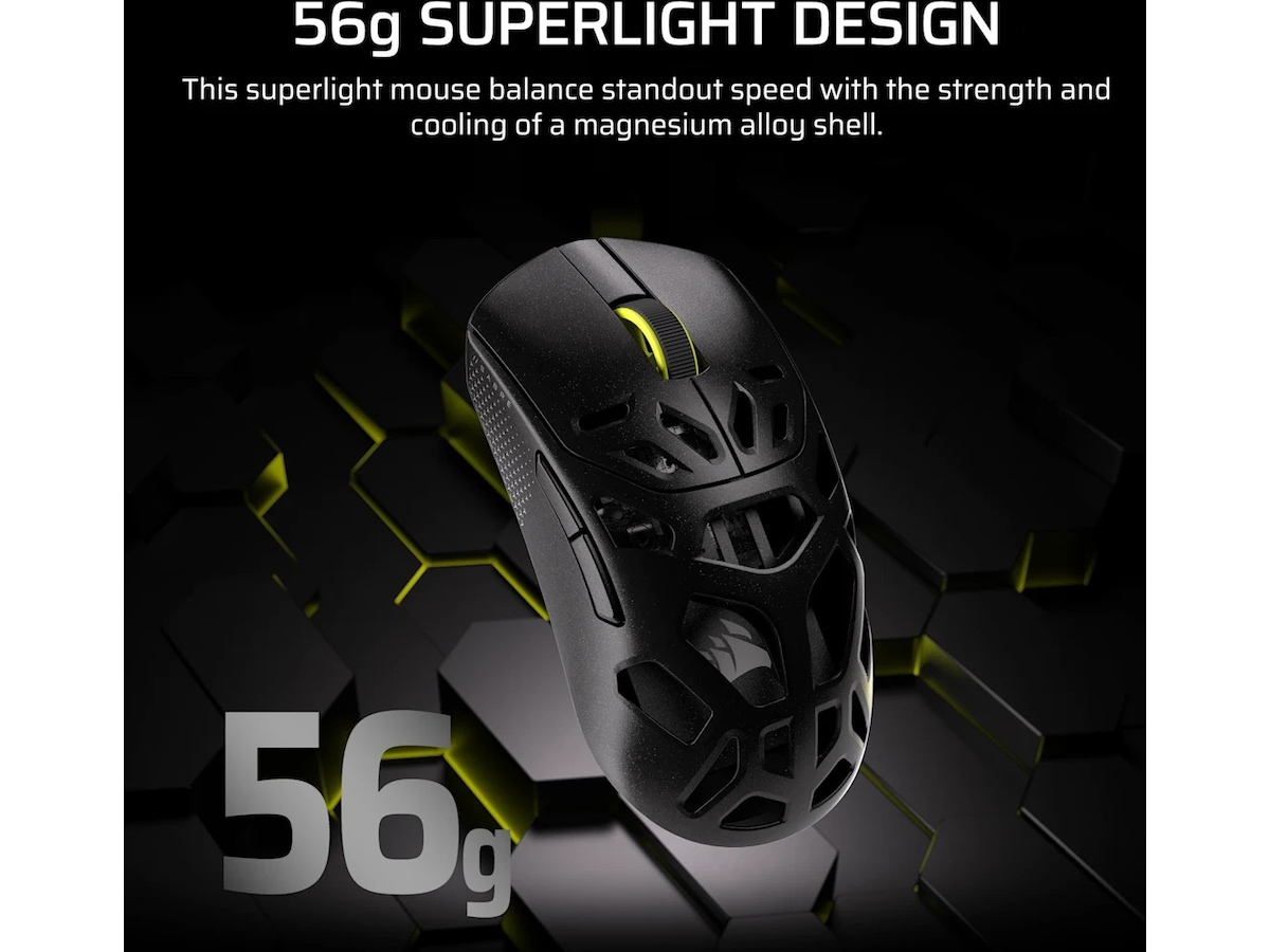 Corsair Sabre v2 Pro spelmus (vit) Gamingmus